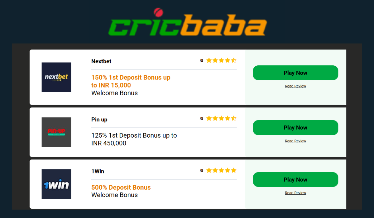 Cricbaba Full Review: Registration, Login, Bonus, App, Download & Deposit